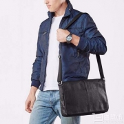 Fossil 化石 Mayfair 男士真皮邮差包 4折 $99.2