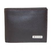 汤米·希尔费格（Tommy Hilfiger）  Passcase Bifold 男士皮质钱包