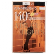 高积分+额外9折！ATSUGI 厚木秋冬140D 连裤袜 2条*2组装 M-L码