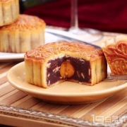 广州酒家 利口福 蛋黄果仁红豆沙月饼礼盒 750g*3件
