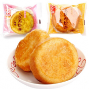 友臣 饼干糕点 肉松饼 原味 量贩装 718g/袋