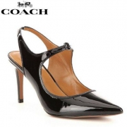 COACH  蔻驰 Simonna女士真皮高跟单鞋 新低$59.99