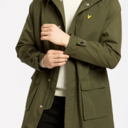 Lyle & Scott 苏格兰金鹰 JK607V 男士中长款带帽风衣外套 到手约327元