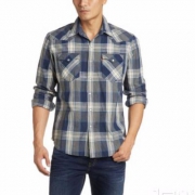 Levi's 李维斯 男士长袖休闲格子衬衫