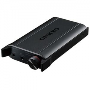 ONKYO 便携式耳机放大器 搭载USB-DAC 高分辨音质 黑色  DAC-HA200(B)