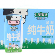 德国进口！ LAIKA 莱爱家 全脂牛奶200ml*12   24.9元