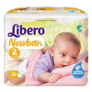 Libero 丽贝乐 婴儿纸尿裤 NB36 *4件 +凑单品