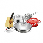 双立人（ZWILLING）   TWIN Nova III 40120-015-982 锅具10件套