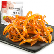 限上海 四川：良品铺子 香辣鳗鱼丝袋装 零食小吃 150g