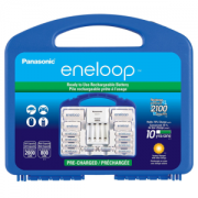 eneloop 爱乐普 K-KJ17MCC82A 智能充电套装（含5号电池*8、7号电池*2）