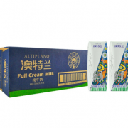 限陕西 甘肃：澳特兰 超高温灭菌 全脂纯牛奶 250ml*24盒 整箱装