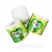 plus会员心相印卫生纸 茶语系列 4层200g卷纸*27卷（需用劵）