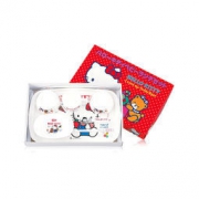 Sanrio 三丽鸥 Hello Kitty 七件装 餐具礼盒套装