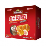 14号0点开始：尊乐 原味烤肠卷 冷冻熟食 250g/盒