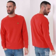 限S码，Lyle & Scott 苏格兰金鹰 ML615V 男士纯棉圆领休闲卫衣 Prime会员免费直邮