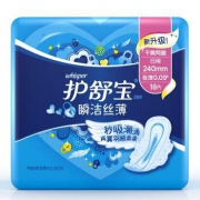 whisper 护舒宝 瞬洁丝薄 日用卫生巾 240mm 18片 *6件 +凑单品