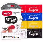 秒杀：再特价！Sugru 可塑胶 - 经典多色款（8 个装）