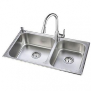 MOEN 摩恩 28121水槽+GN68002 拉伸式龙头+7029 皂液器 套装