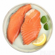 限地区，美威 冷冻智利原味三文鱼排 150g 2片装*5袋