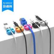 ORICO 奥睿科 电脑桌面理线器 CBSX-单口5色套装