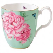 Royal Albert复古杯 米兰达·可儿设计 13.5盎司 绿色