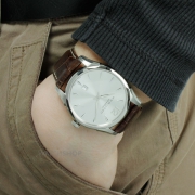 汉米尔顿（Hamilton）   JAZZMASTER系列 SLIM H38615555 男士机械腕表