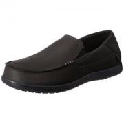 crocs 男士 套脚 Santa Cruz 2 Luxe Leather Loafer