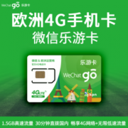 32国通用： 欧洲KPN 15天4G电话卡