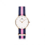 Daniel Wellington 施华洛世奇镶钻女士手表 0906DW