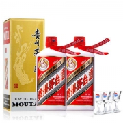 MOUTAI 茅台 飞天 53度 500ml*2瓶 送礼袋