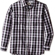 限L码！Lee 李 Button up Plaid 男衬衫