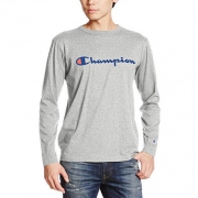冠军（Champion）  男士休闲纯棉长袖T恤 5色可选