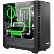 Antec 安钛克 P8 黑色 中塔侧透机箱（钢化玻璃侧透/配3枚白光风扇/支持ATX主板360水冷/长显卡 /静音）