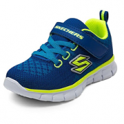 Skechers 斯凯奇 男童超轻魔术贴运动鞋 95092N/BLYL   149元包邮（下单5折）