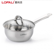 LOFALi 爱尚活 不锈钢三层复底奶锅汤锅 16CM