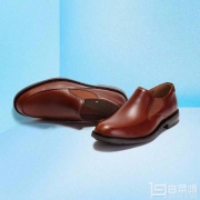 UN高端系列，Clarks 其乐 Un.Elott Step 男士真皮休闲鞋261203338
