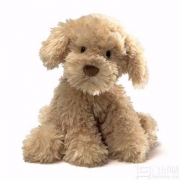 GUND Nayla 金色可卡布毛绒玩具狗 27cm