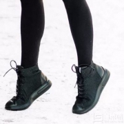 国内￥1999，ECCO 爱步 柔酷3号 女士真皮拼接高帮板鞋 $72