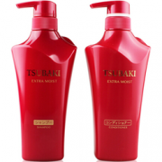日本 TSUBAKI 丝蓓绮红椿 洗发水 500ml+护发素 500ml  折59元（109元，199-100)