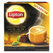 立顿（Lipton） 奶茶 绝品醇英式金装奶茶固体饮料 380g *8件