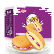 达利园 夹心派蓝莓味 蛋糕 1000g  23元（45.9元，99-50）