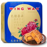 元朗荣华 双黄白莲蓉月饼礼盒 740g  买一送一！ 买个便宜货评测最好吃