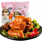 一份吧 肉干肉脯 馋鸭脖 香辣味 酱卤肉类鸭肉熟食 160g/袋 *52件