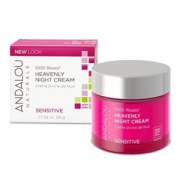 Andalou Naturals 玫瑰精华晚霜 50g