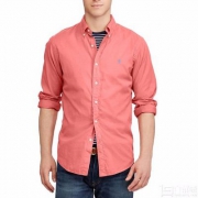 Ralph Lauren 男士Standard Fit 标准版型修身纯棉衬衫 4色码全  2.4折$23.99（$29.99 额外8折）
