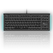 RK ROYAL KLUDGE G87背光机械键盘 87键 黑色红轴