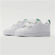 Adidas阿迪达斯三叶草VALCLEAN2小白鞋 魔术贴休闲鞋 小童款