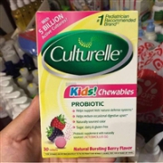 Culturelle Kids 儿童益生菌咀嚼片 浆果味 30片