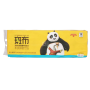 BABO 斑布功夫熊猫系列 卫生卷纸 四层 180g/卷*12卷