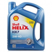 Shell 壳牌 Helix HX7 蓝喜力 SN 5W-40 半合成机油 4L  *3件
